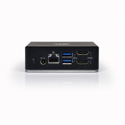 Picture of Port USB Type-C to 1 x RJ45|2 x USB3.1 Gen1|2 x HDMI|1 x Type-C|1 x USB3.1 Gen1 | Apple Charging 2.4A|1 x Aux Dock - Black