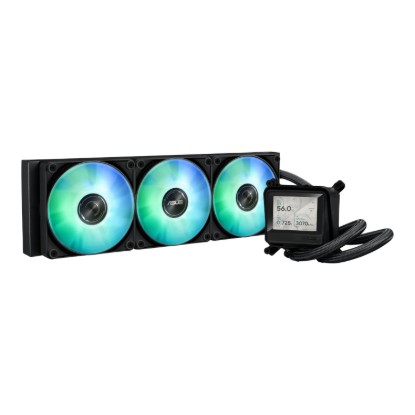 Picture of Asus MAX Gaming LC 360 ARGB LCD All-in-one CPU Liquid Cooler - Black
