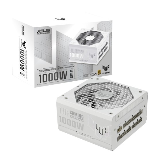 Picture of Asus TUF Gaming 1000W 80 PLUS Gold ATX Modular Power Supply - White