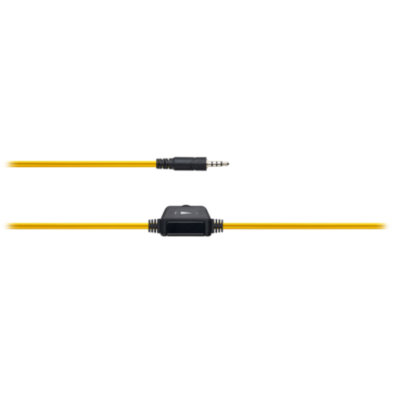 Picture of CANYON CANYON PC headset HSC-1 PC Mic Flat 2m Black Yellow