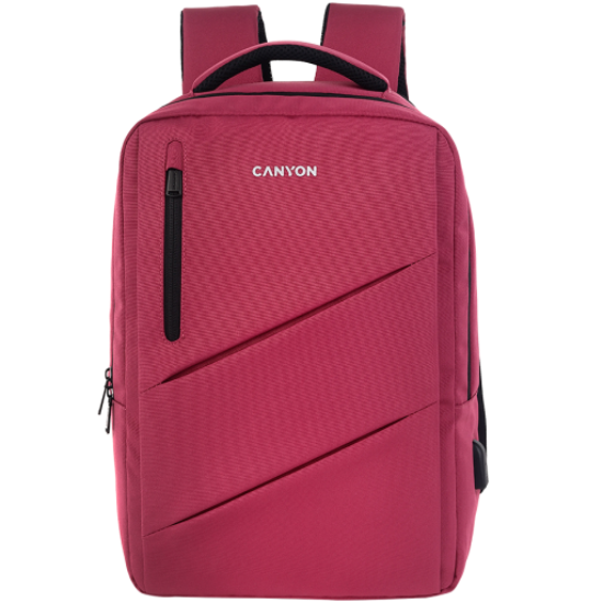 Picture of CANYON CANYON backpack BPE-5 Urban USB 15.6'' Red