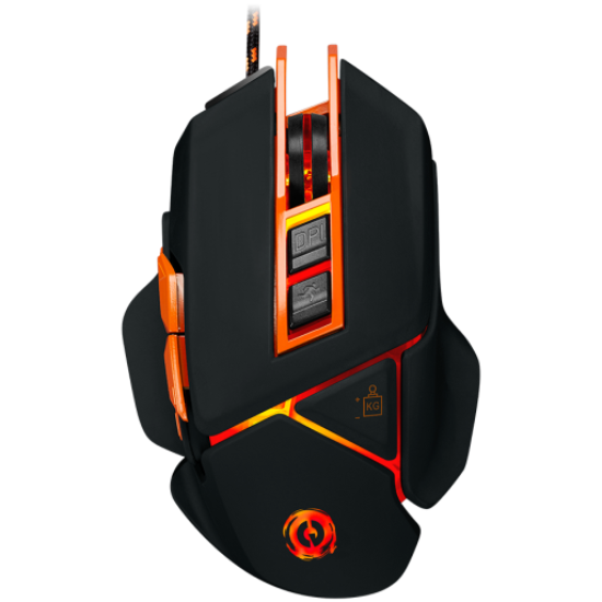 Picture of CANYON CANYON mouse Hazard GM-6 LED Wired Black Orange