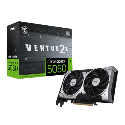 Picture of MSI GeForce RTX 5050 8G VENTUS 2X OC Graphics Card