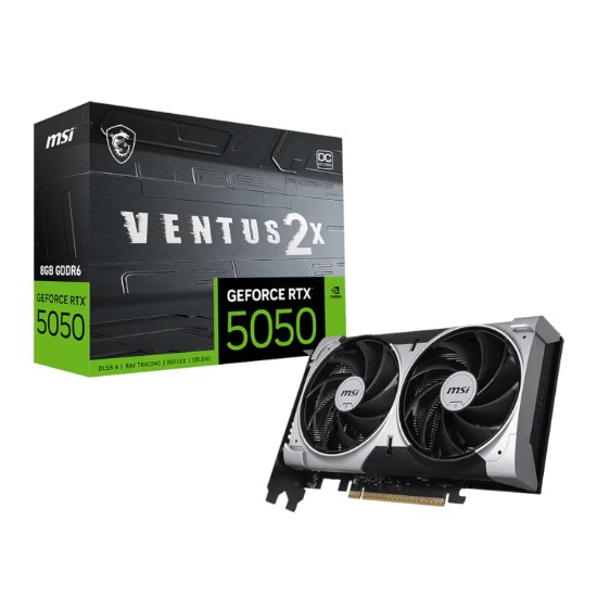 Picture of MSI GeForce RTX 5050 8G VENTUS 2X OC Graphics Card
