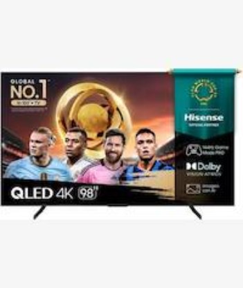 Picture of Hisense 98 Inch VIDAA U8 144Hz QLED Smart TV