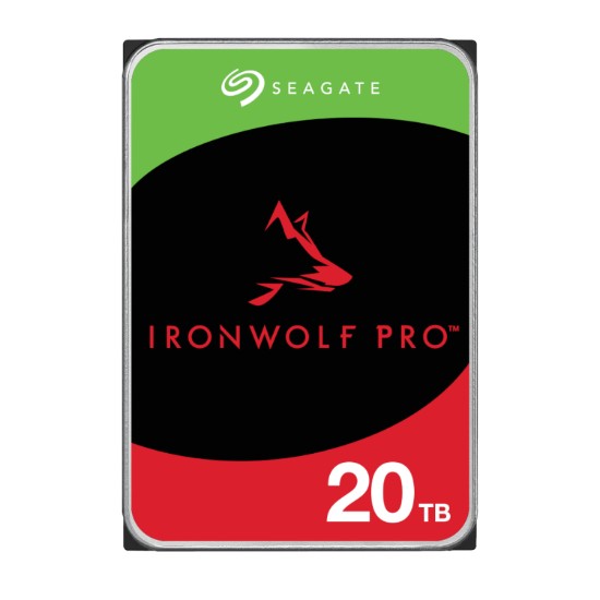 Picture of Seagate Ironwolf Pro 20TB 256MB 7200 RPM 3.5″ SATA HDD