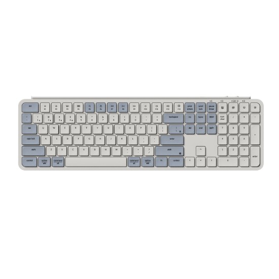 Picture of Keychron B6 Pro Ultra-Slim 100% Wireless Keyboard - Retro Blue