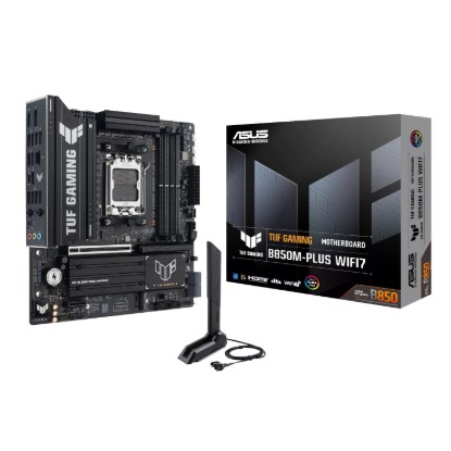 Picture of ASUS TUF Gaming B850M-Plus WIFI AMD AM5 M-ATX Gaming Motherboard