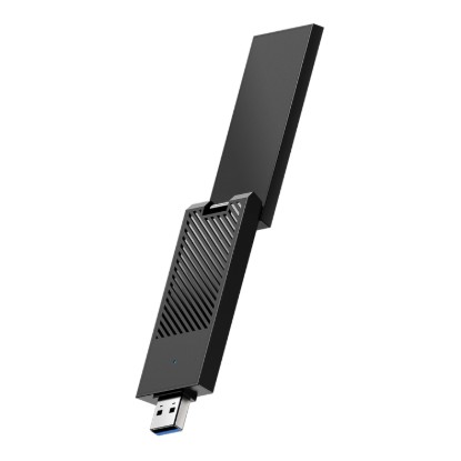 Picture of Cudy AX5400 Wi-Fi 6E USB 3.0 Tri-Band High-Gain Adapter-Black