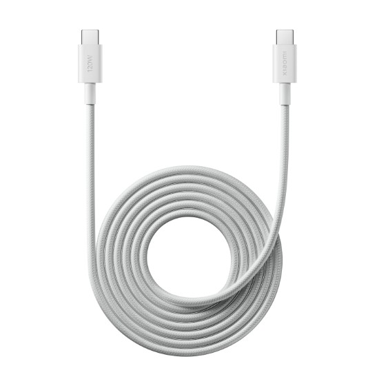Picture of Xiaomi USB4 6A USB Type-C To USB Type-C Braided Cable 2m- (120W, 480 Mbps)