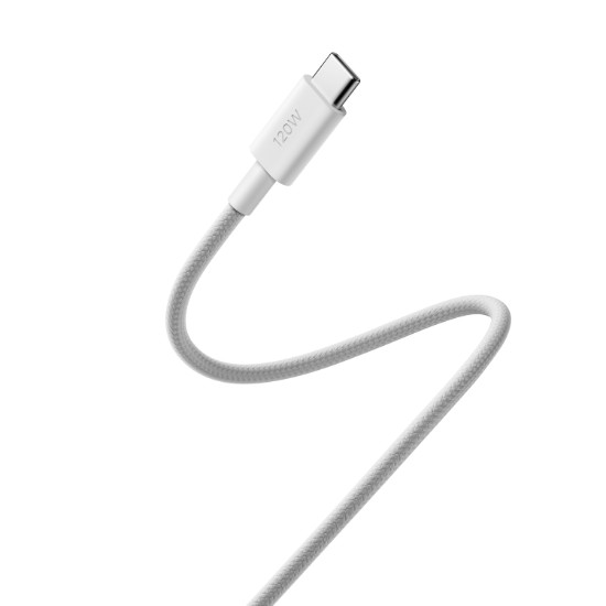 Picture of Xiaomi USB4 6A USB Type-C To USB Type-C Braided Cable 2m- (120W, 480 Mbps)