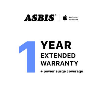 Picture of ASBIS Additional 1-year warranty + power surge coverage for MacBook Air15, M5