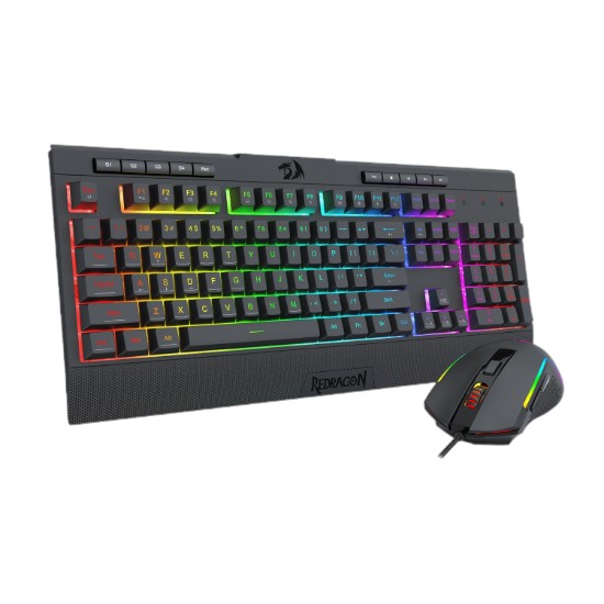 Picture of Redragon S136 Gaming Keyboard and Mouse Combo-Black