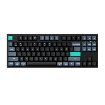 Picture of Keychron B33 80% TKL Wireless Keyboard and Mouse Combo – Black/Green