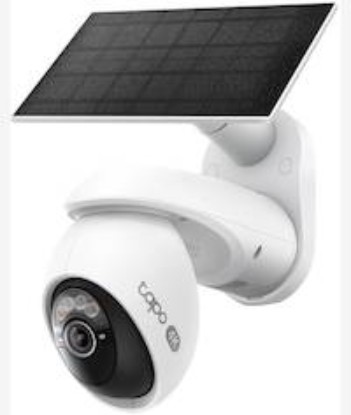 Picture of TP Link Solar Powered 4K Pan or Tilt Security Kit
