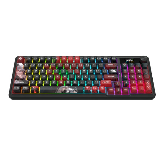 Picture of Redragon K719AK ARTEMIS PRO RGB Wireless LCD Mechanical Gaming Keyboard (Anime Edition)