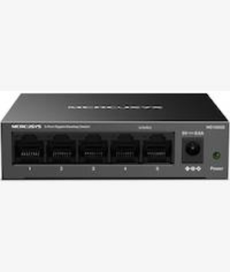 Picture of Mercusys 5 Port Gigabit Desktop Switch