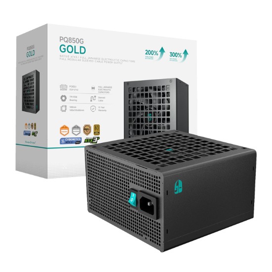 Picture of DeepCool PQ850G Series 850W 80 PLUS Gold Modular Power Supply