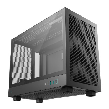 Picture of DeepCool CH160 PLUS Micro-ATX Chassis - Black