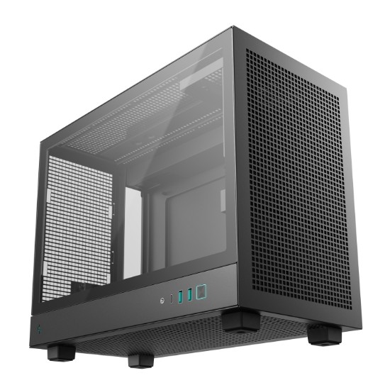 Picture of DeepCool CH160 PLUS Micro-ATX Chassis - Black