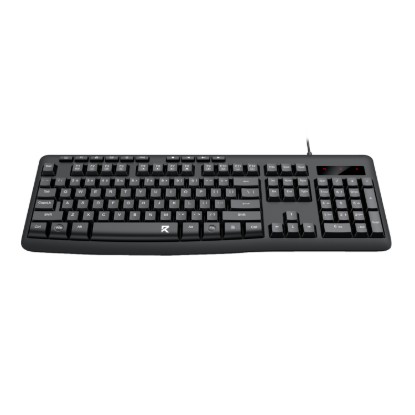 Picture of Redragon BK-7366 Full-size Ergonomic Wired Membrane Office Keyboard - Black