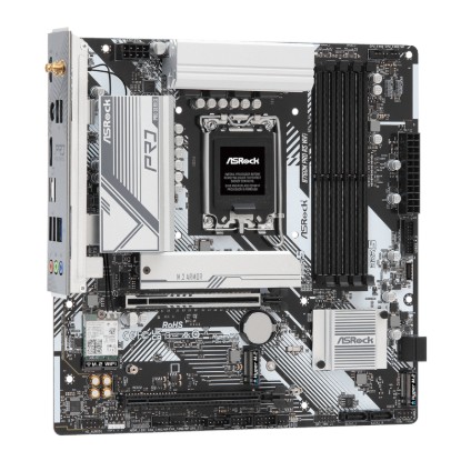Picture of ASRock B760M Pro RS WiFi Intel LGA 1700 MATX Gaming Motherboard