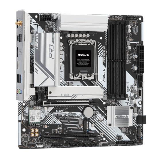 Picture of ASRock B760M Pro RS WiFi Intel LGA 1700 MATX Gaming Motherboard