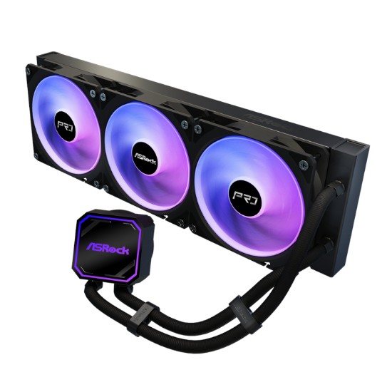 Picture of ASRock PRO 360 ARGB All-in-one Liquid CPU Cooler - Black