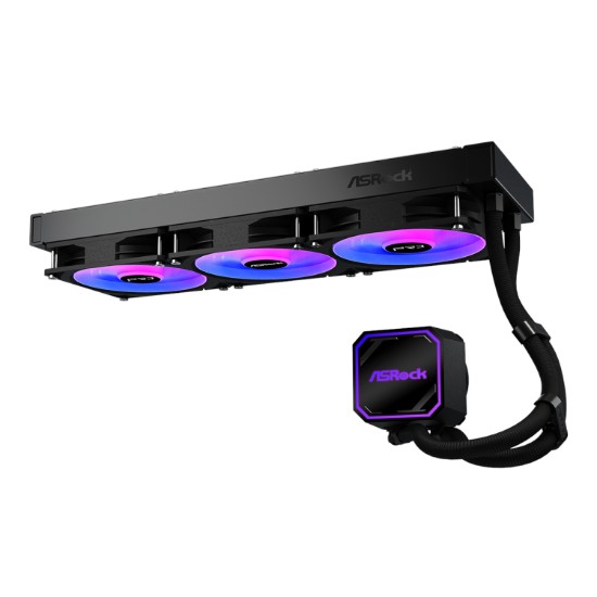 Picture of ASRock PRO 360 ARGB All-in-one Liquid CPU Cooler - Black
