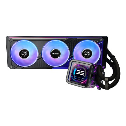 Picture of ASRock Phantom Gaming 360 LCD All-in-one Liquid CPU Cooler - Black