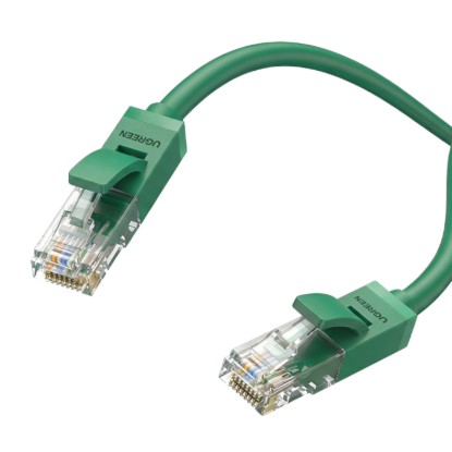 Picture of UGREEN RJ45 CAT6 2m LAN Network Cable - (1Gbps, 250MHz) – Green
