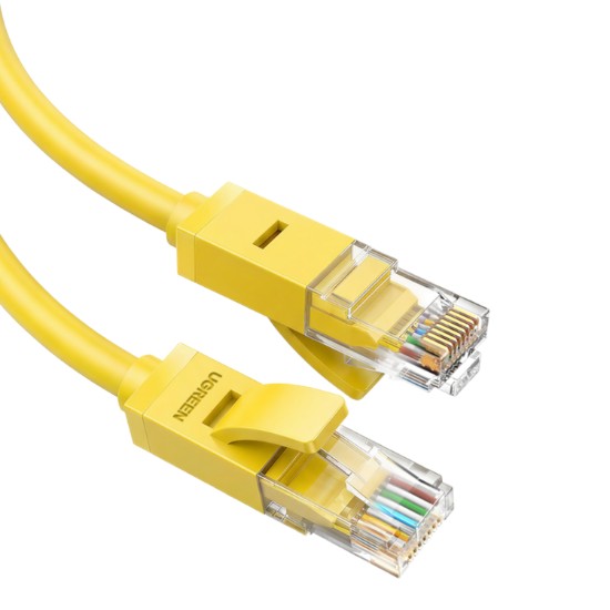 Picture of UGREEN RJ45 CAT6 2m LAN Network Cable – (1Gbps, 250MHz) – Yellow