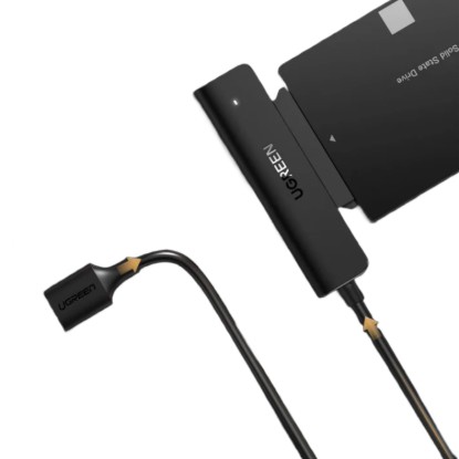 Picture of UGREEN CM321 USB-A 3.0 to 2.5" SATA Converter-Black