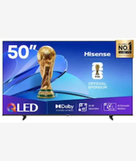 Picture of Hisense 50 Inch QLED VIDAA Smart LED TV
