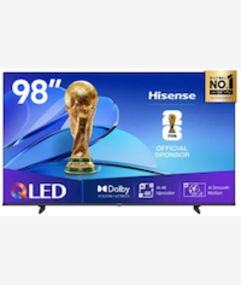 Picture of Hisense 98 Inch VIDAA U8 144Hz QLED Smart TV