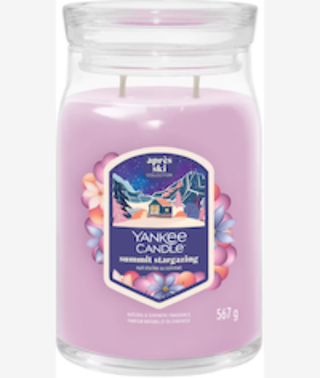 Picture of Yankee Summit Stargazing Signature Large Jar Candle
