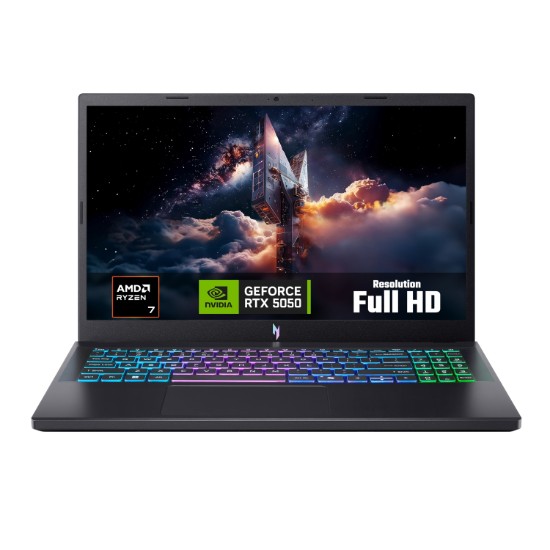 Picture of Acer NITRO V 15 Gaming Laptop 15.6" | AMD Ryzen 7 | 16GB | 512GB | RTX 5050 8GB | Windows 11 Home