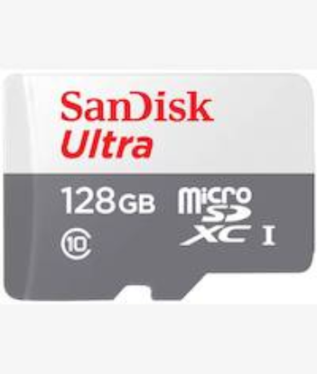 Picture of SanDisk Ultra MicroSD 128GB Memory Card