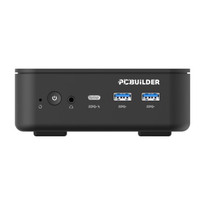 Picture of PCBuilder CUBE Intel Core 3-100U 16GB DDR5 512GB Windows 11 Pro Mini PC
