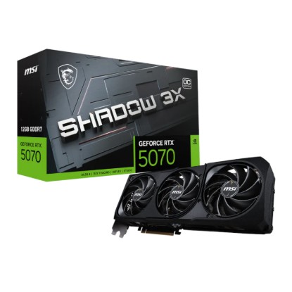 Picture of MSI NVIDIA GeForce RTX 5070 Shadow 3X OC 12GB GDDR7 Graphics Card