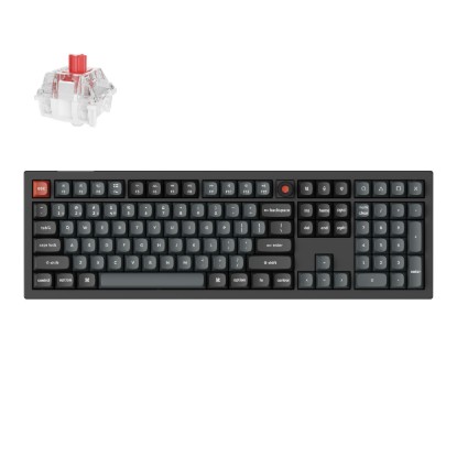 Picture of Keychron V6 Ultra 100% 8K Red Switch Hot-Swappable Gateron Jupiter RGB Wireless Keyboard
