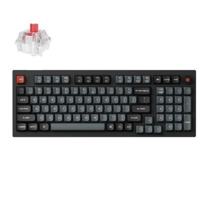 Picture of Keychron V5 Ultra 96% 8K Red Switch Hot-Swapple Silk POM RGB Wireless Keyboard