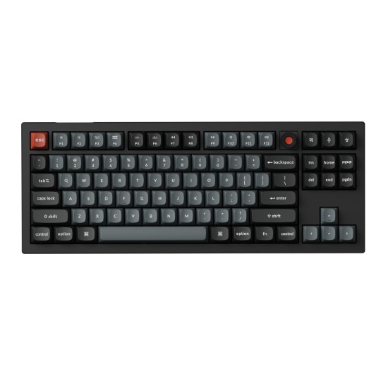 Picture of Keychron V3 Ultra 80% 8K Red Switch Hot-Swap RGB Wireless Keyboard - Black