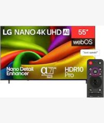 Picture of LG 55 Inch NU850B6LA NANO 4K UHD Smart TV