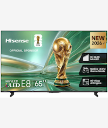 Picture of Hisense 65 Inch E8S UHD Mini LED 144Hz Smart TV
