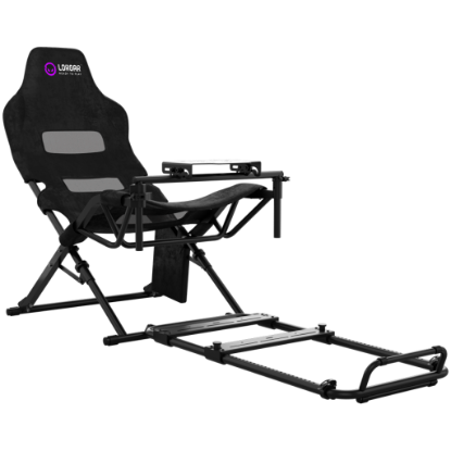Picture of LORGAR LORGAR FLEX RAF1, Sim Racing Cockpit Advanced, Foldable, 150x72x113 cm-playing, 38x72x126cm-folded, Black
