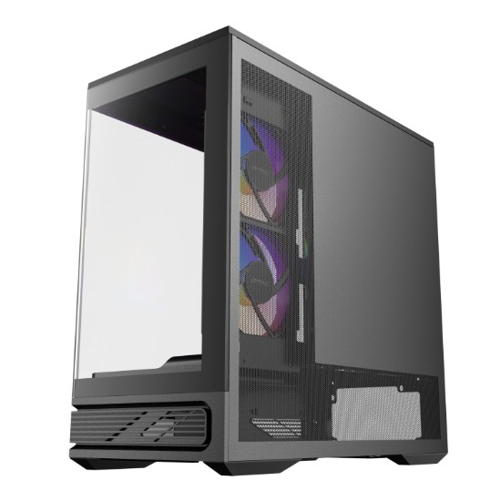 Picture of Antec C2M ARGB Compact Micro-ATX Gaming Chassis - Black