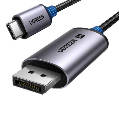 Picture of UGREEN USB Type-C to DisplayPort 1.4 Cable 1m