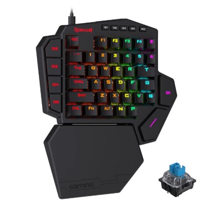 Picture of Redragon K585 DITI ELITE PRO RGB 40% Wireless Mechanical Gaming Keyboard - Blue Switches