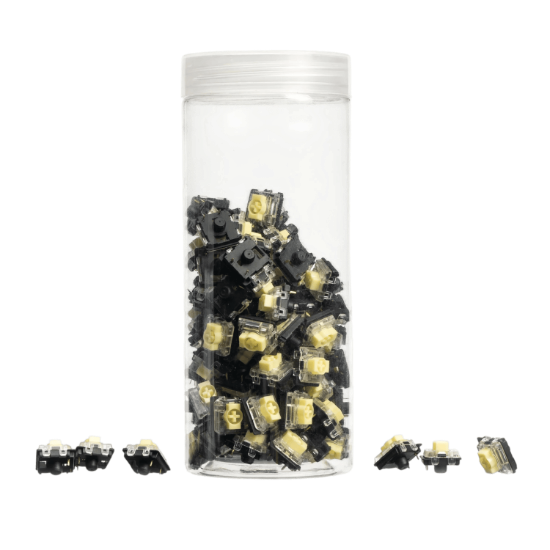 Picture of Keychron Banana Gateron KS-33 Low Profile 2.0 Mechanical Switch 110 pcs